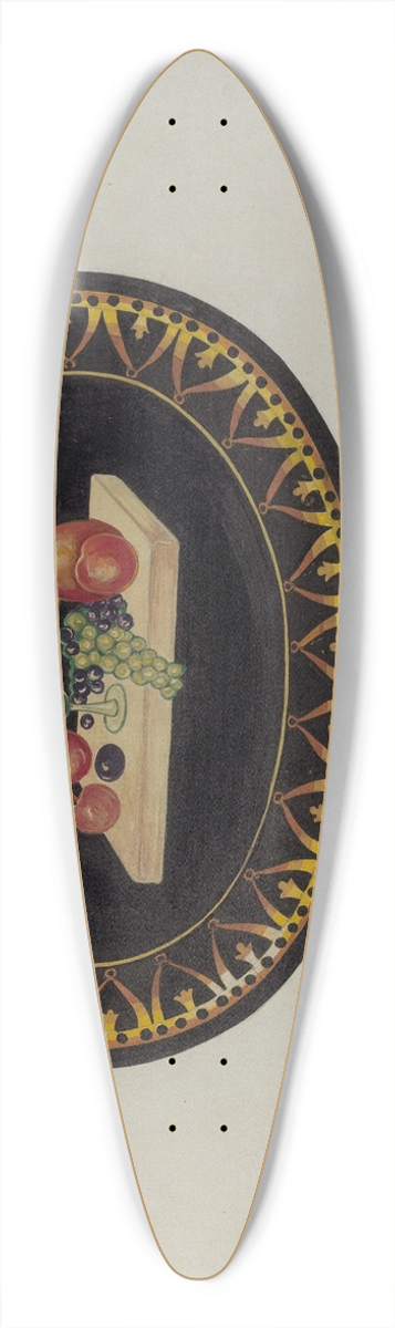 Grace Halpin - Tray 39.3 inch art pintail longboard deck