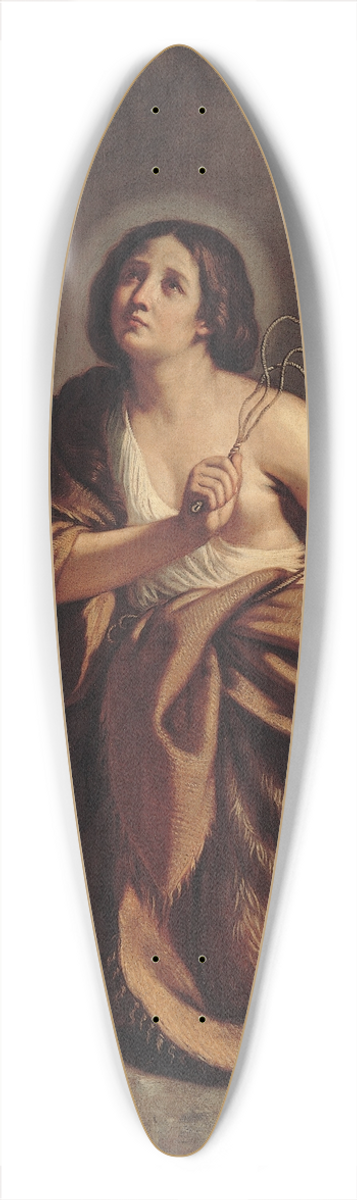 Guercino - Penitent Magdalene 39.3 inch art pintail longboard deck