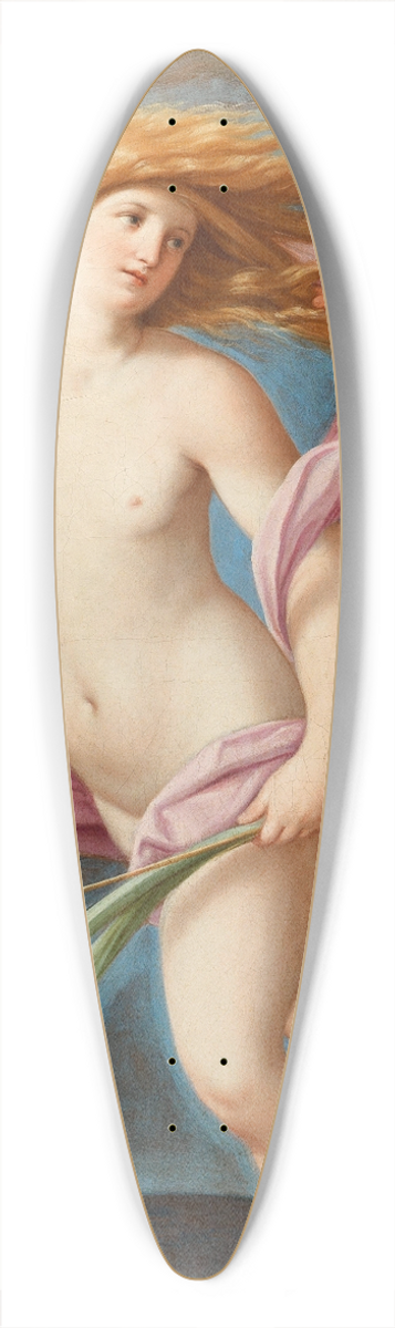 Guido Reni - Fortuna with a purse 39.3 inch art pintail longboard deck