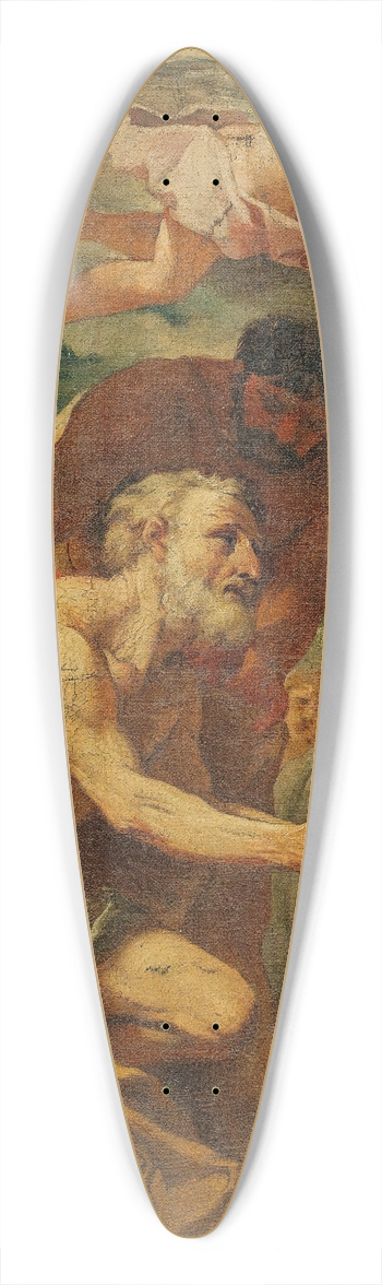 Guillaume Courtois - The Martyrdom Of Saint Andrew 39.3 inch art pintail longboard deck
