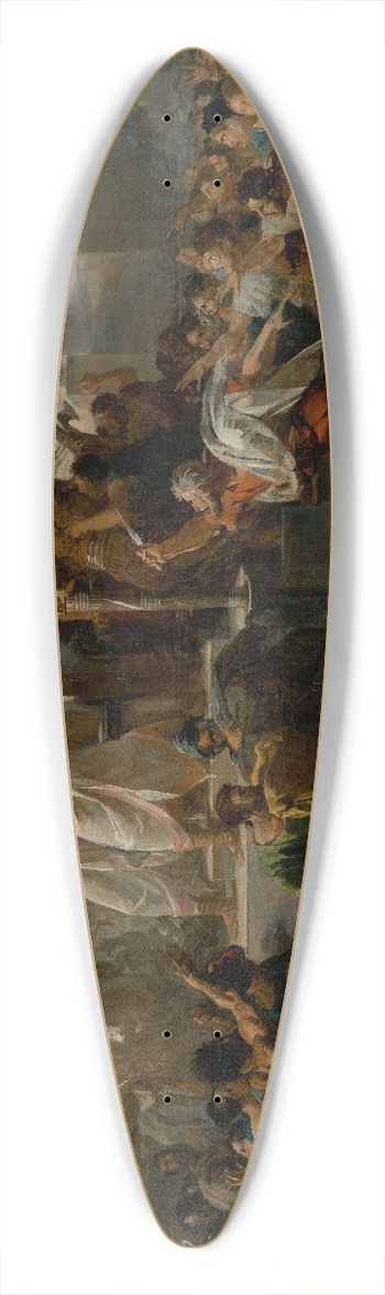 Guillaume-Guillon Lethire - The Death of Virginia 39.3 inch art pintail longboard deck