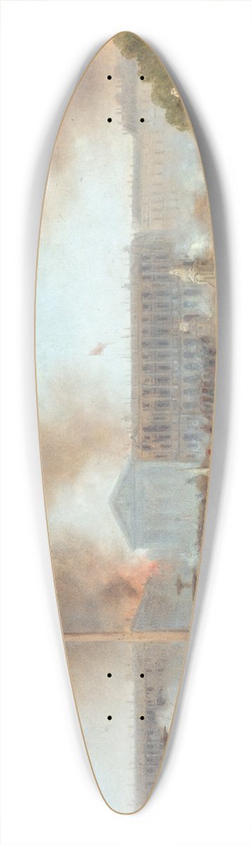 Gustave Boulanger - pisode de la Commune, place de la Concorde 39.3 inch art pintail longboard deck