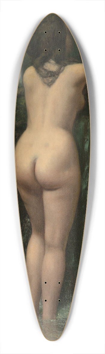 Gustave Courbet - The Source 39.3 inch art pintail longboard deck
