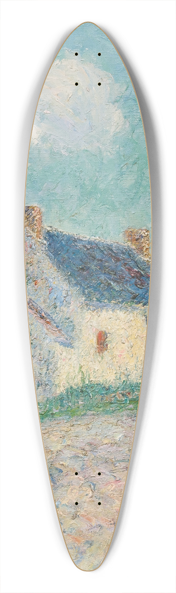Gustave Loiseau - Pommiers En Fleur 39.3 inch art pintail longboard deck
