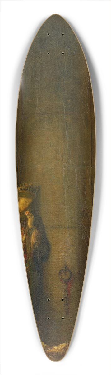 Gustave Moreau - Salome At The Prison 39.3 inch art pintail longboard deck