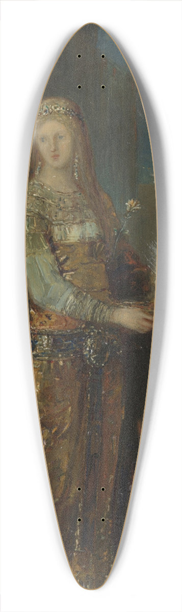 Gustave Moreau - Salome with the Head of John the Baptist 39.3 inch art pintail longboard deck