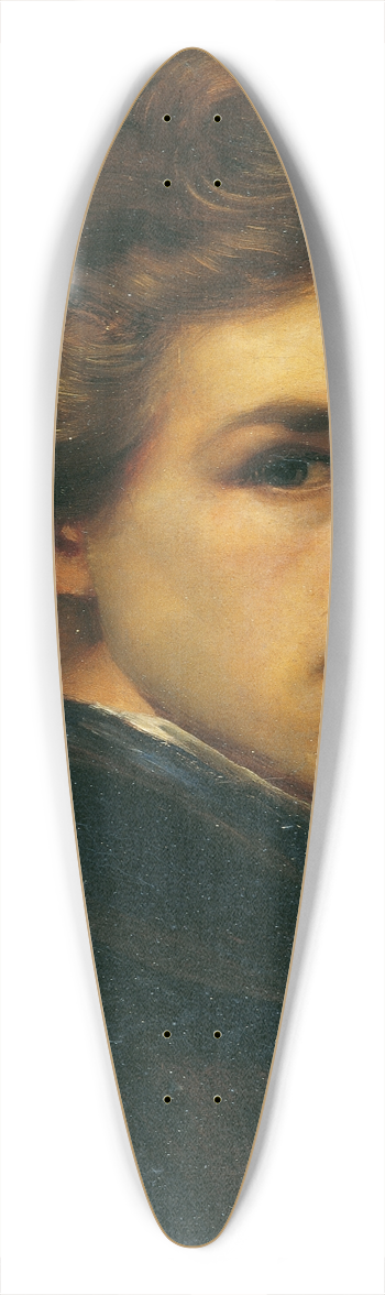 Gustav Gaul - Self-Portrait 39.3 inch art pintail longboard deck