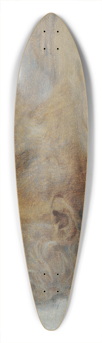 Gustav Klimt - Alter Mann auf dem Totenbett 39.3 inch art pintail longboard deck