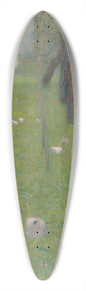 Gustav Klimt - Nach dem Regen 39.3 inch art pintail longboard deck