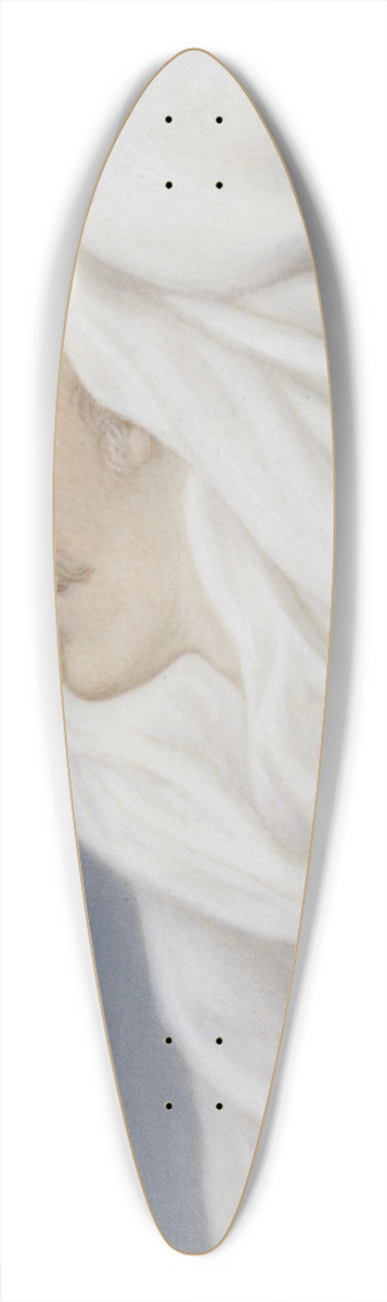 Gustav Nehrlich - Gustav IV Adolf, 1778-1837, on his deathbed 39.3 inch art pintail longboard deck