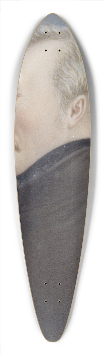 Gustav Nehrlich - King Gustav IV Adolf 39.3 inch art pintail longboard deck