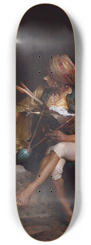 Charles Bargue - A Bashi-Bazouk 8.25 inch art skate deck