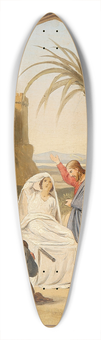 Gustav Theodor Wegener - Jairi datter 39.3 inch art pintail longboard deck