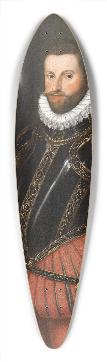 Habsburg Court Painter - Portrait Of Archduke Ernst Of Austria (15531595) 39.3 inch art pintail longboard deck