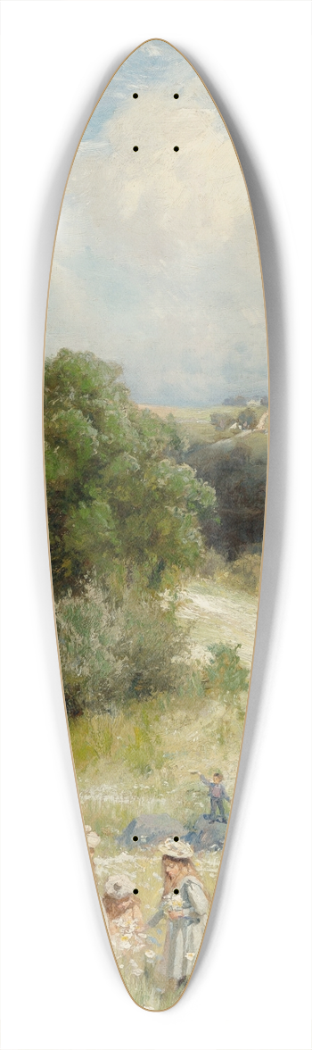 Hamilton Hamilton - Flower Picking 39.3 inch art pintail longboard deck