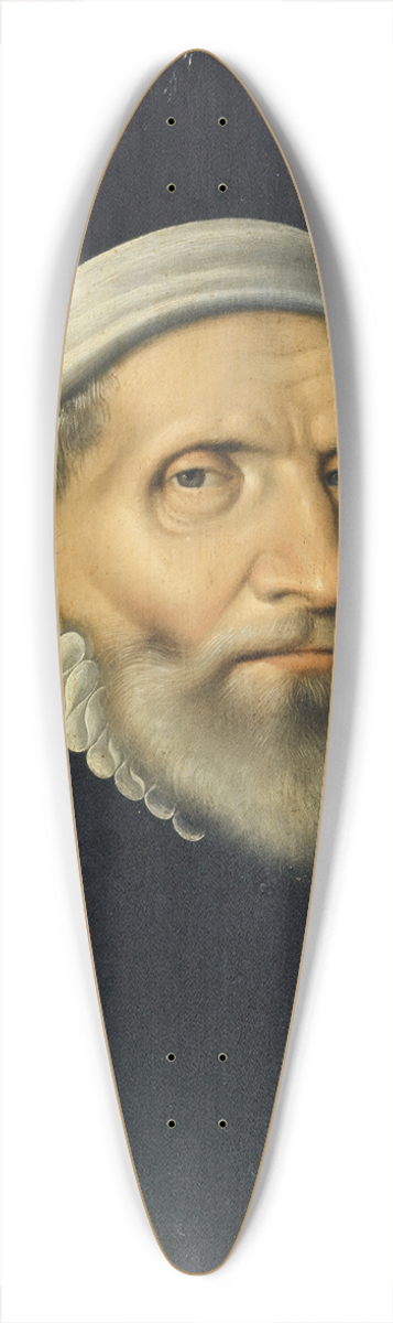 Hans Bock the Elder - Portrait of the Professor of Medicine Wilhelm Aragosius from Toulouse 39.3 inch art pintail longboard deck