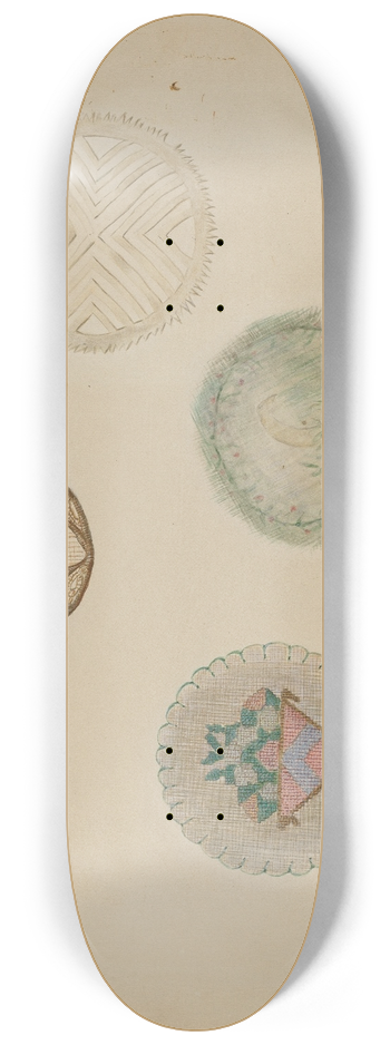 Charles Bowman - Love Tokens 8.25 inch art skate deck