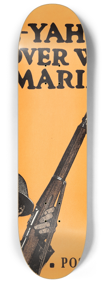 Charles Buckles Falls - E-E-E-Yah-Yip. Go over with U.S. Marines 8.25 inch art skate deck