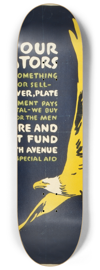 Charles Buckles Falls - For our aviators 8.25 inch art skate deck