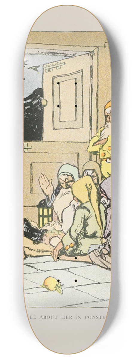 Charles Buckles Falls - Snow White and the seven dwarfs Pl.11 8.25 inch art skate deck