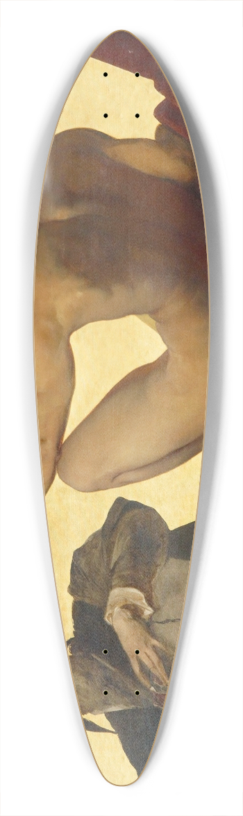 Hans Makart - Michelangelo Buonarroti 39.3 inch art pintail longboard deck