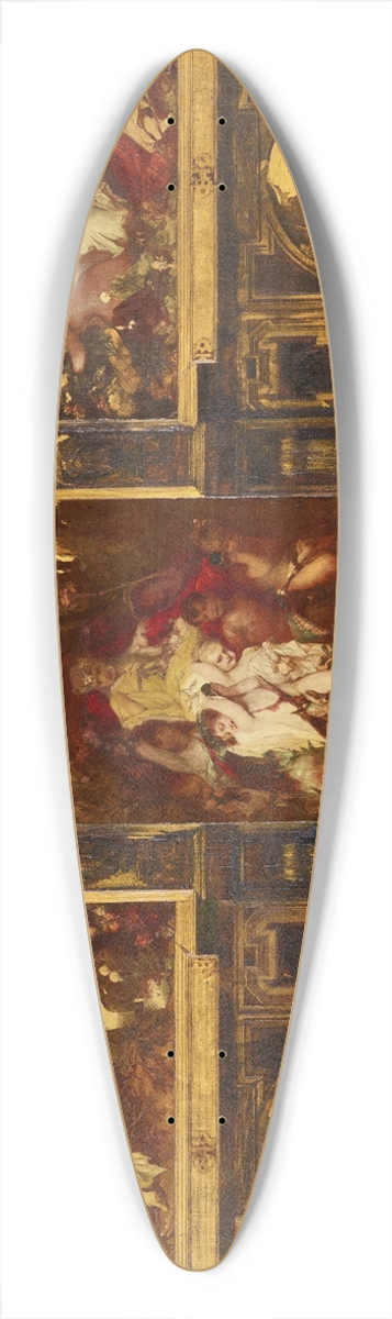 Hans Makart - Moderne Amoretten 39.3 inch art pintail longboard deck