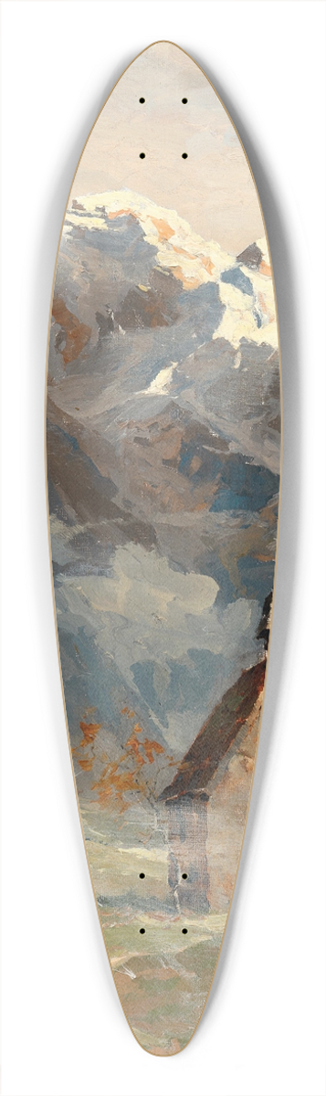 Hans Maurus - Eindshof 39.3 inch art pintail longboard deck