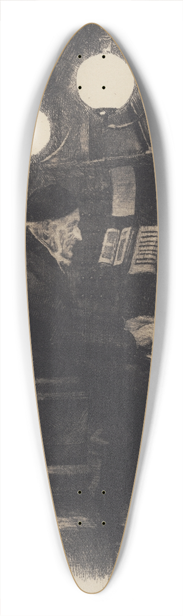 Hans Nikolaj Hansen - Hartmann spiller orgel 39.3 inch art pintail longboard deck