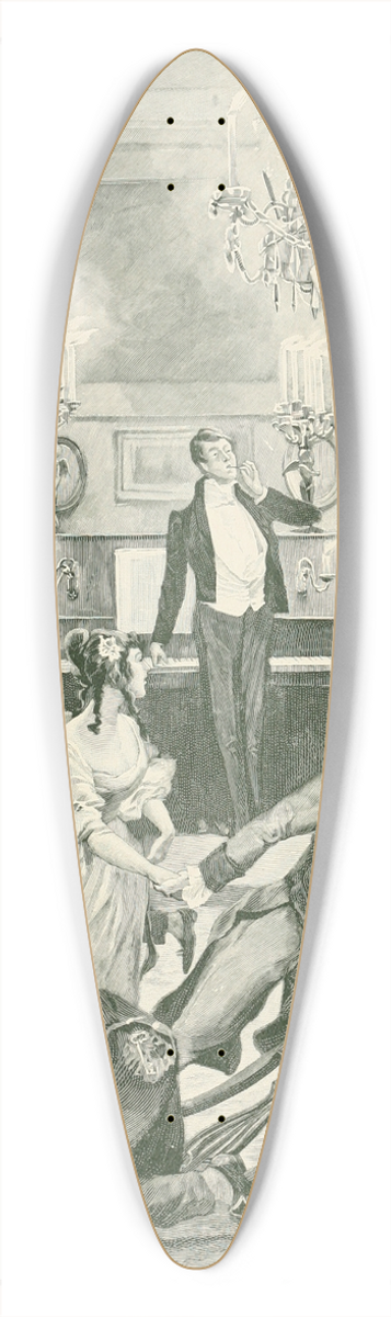 Hans Tegner - Fairy tales and stories pl40 39.3 inch art pintail longboard deck