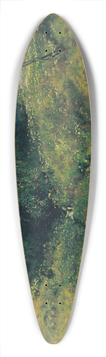 Hans Thoma - Summer 39.3 inch art pintail longboard deck