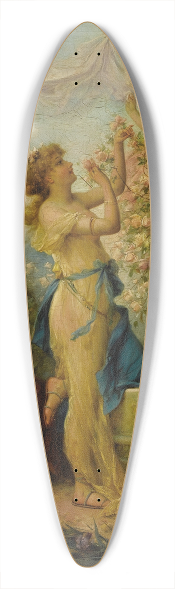 Hans Zatzka - Venus with Putti and Attendants 39.3 inch art pintail longboard deck