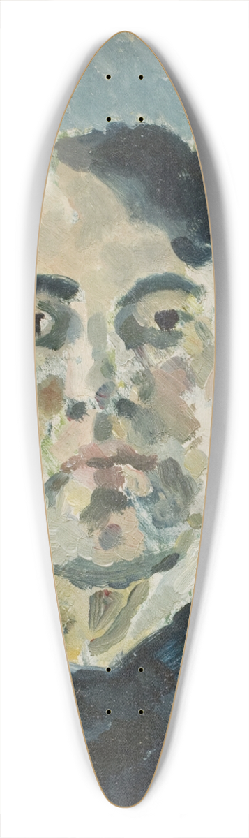 Harald Giersing - Self-Portrait 39.3 inch art pintail longboard deck
