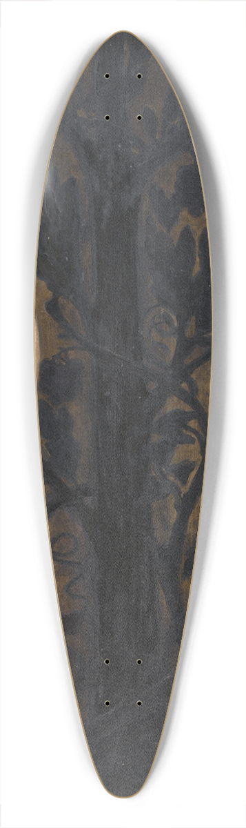 Harald Slott-Mller - Adam and Eve 39.3 inch art pintail longboard deck