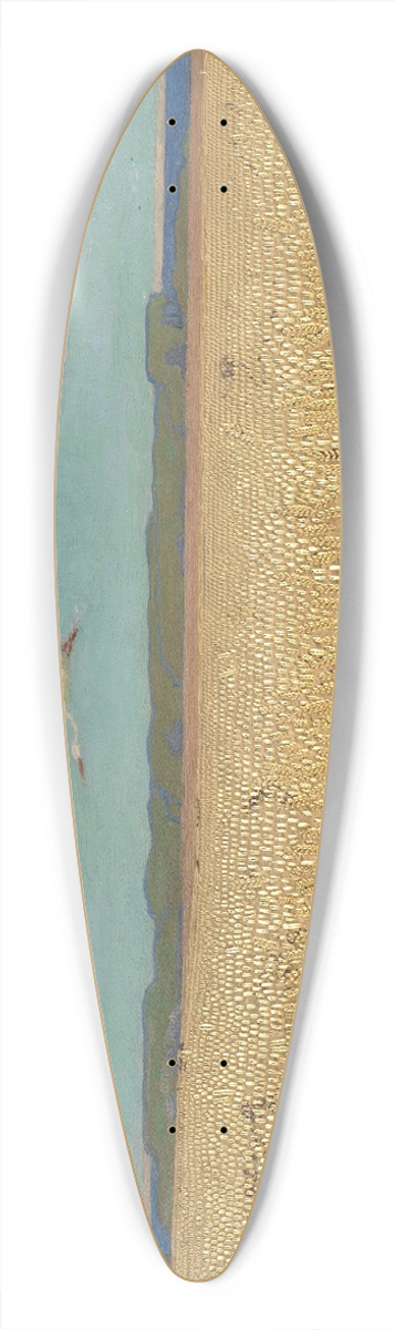 Harald Slott-Mller - Danish Landscape 39.3 inch art pintail longboard deck