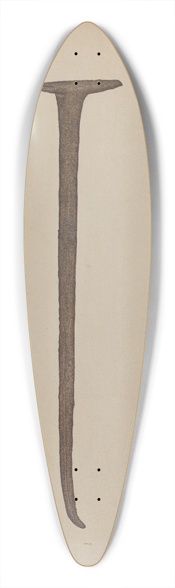 Harley Kempter - Marking Tool 39.3 inch art pintail longboard deck