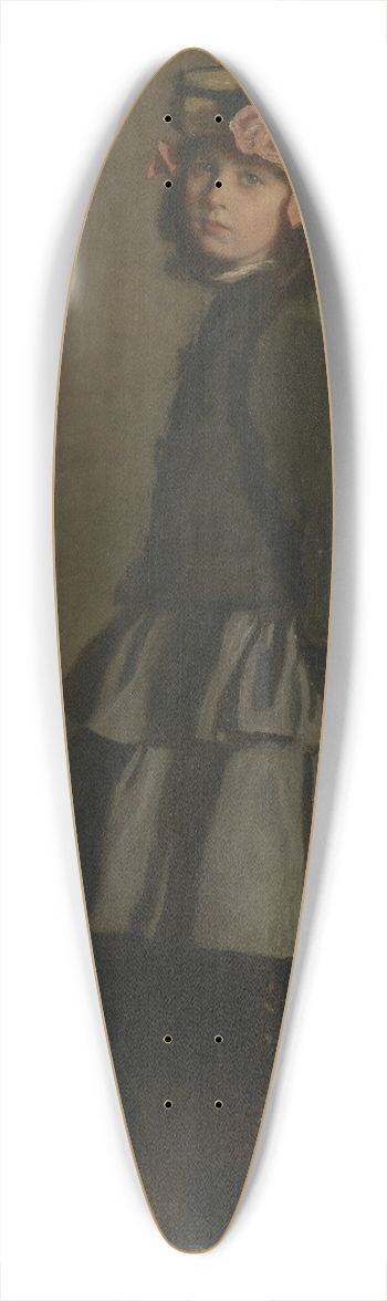 Harrington Mann - Cathleen 39.3 inch art pintail longboard deck