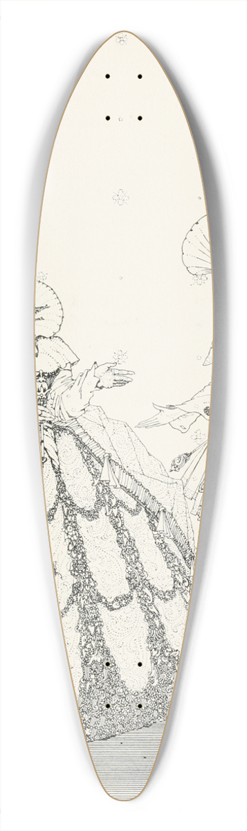 Harry Clarke - I will have it so replied the queen, and will eat her with a sauce robert 39.3 inch art pintail longboard deck