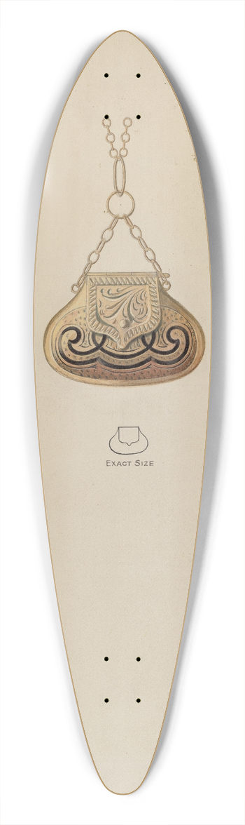 Harry G. Aberdeen - Locket for Perfume 39.3 inch art pintail longboard deck