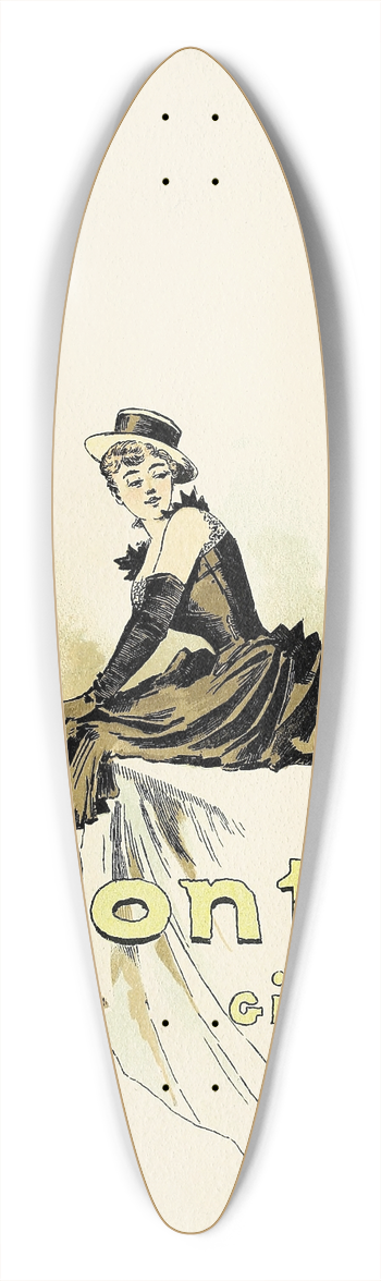 Harry Whitney McVickar - Matrimonial advice pl05 39.3 inch art pintail longboard deck