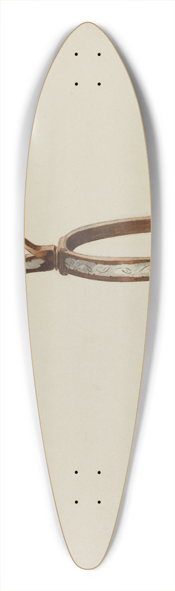Hazel Sheckler - Spur 39.3 inch art pintail longboard deck