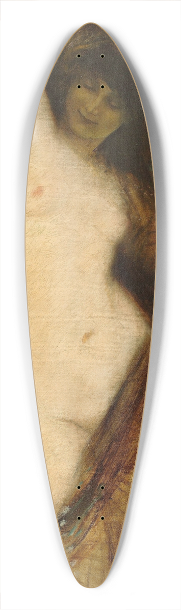 Heinrich Faust - Nymphe 39.3 inch art pintail longboard deck