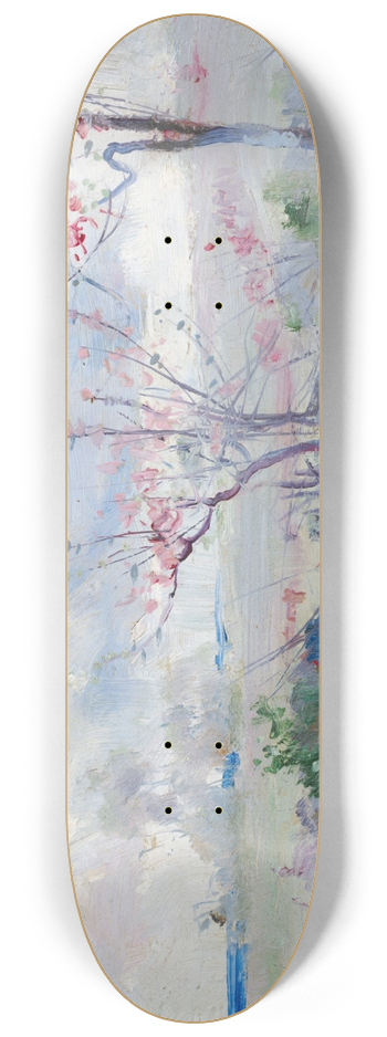 Charles Conder - Herricks Blossoms 8.25 inch art skate deck