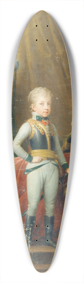 Heinrich Friedrich Fger - Erzherzog Ferdinand als Kind 39.3 inch art pintail longboard deck