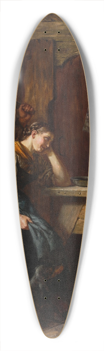 Heinrich Rettig - Das Stndchen 39.3 inch art pintail longboard deck