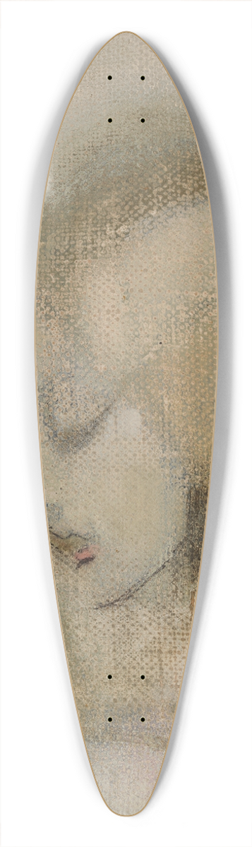 Helene Schjerfbeck - Annuli Reading 39.3 inch art pintail longboard deck