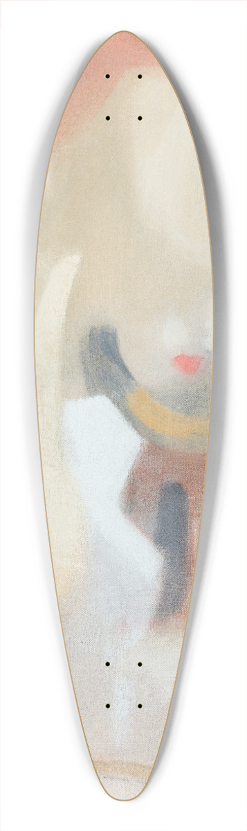 Helene Schjerfbeck - Girl with Blonde Hair 39.3 inch art pintail longboard deck