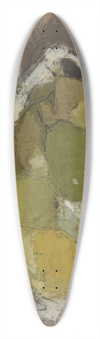 Helene Schjerfbeck - Still Life in Green 39.3 inch art pintail longboard deck