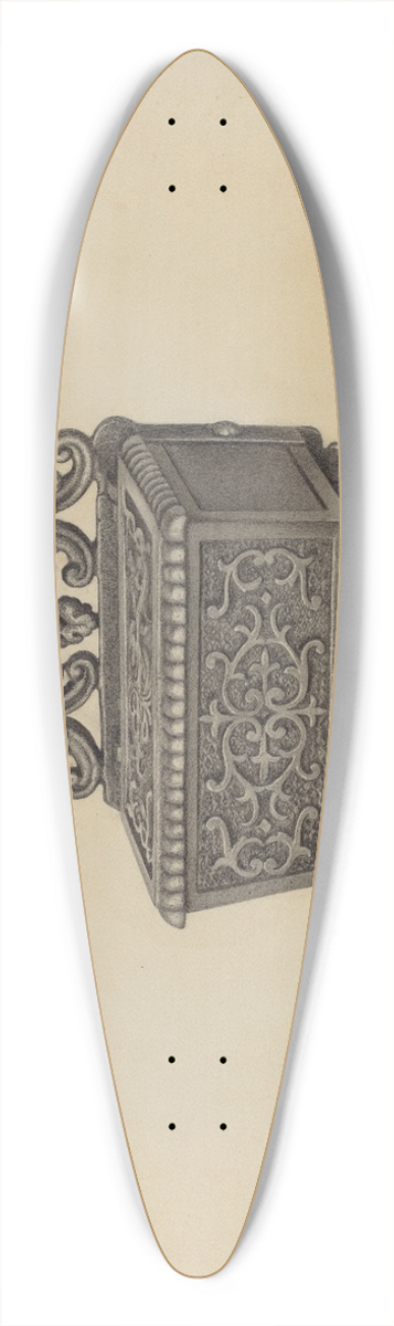 Helen Hobart - Match Safe 39.3 inch art pintail longboard deck