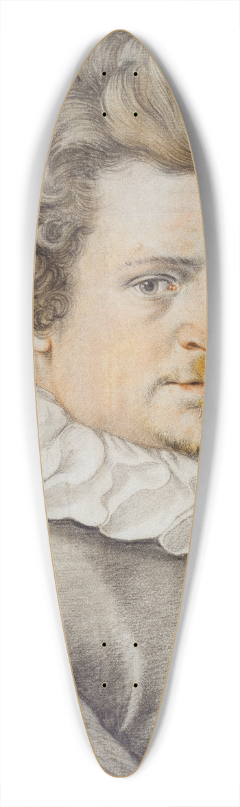 Hendrick Goltzius - Bildnis des Gillis van Breen 39.3 inch art pintail longboard deck