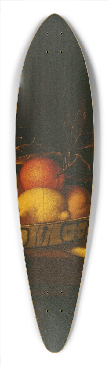 Hendrick Van Streek - Still life ofassorted fruit in a Wanli porcelain bowl 39.3 inch art pintail longboard deck